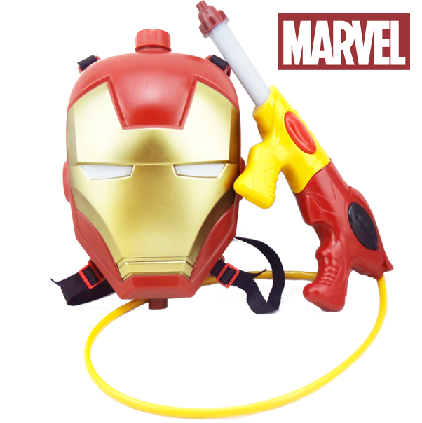 Children's water gun toy backpack water gun boys and girls pull-type large water gun baby play beach toys