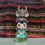 Деревянная этническая кукла, «сделай сам», 17см, подарок на день рождения