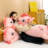 Милая подушка, плюшевая игрушка, тряпичная кукла для обнимания, единорог