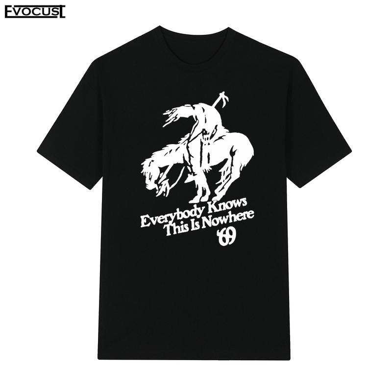 Neil Young Crazy Horse Every Knows Nowhere Short-Sleeved T-Shirt for Men and Women Neil Young Crazy Horse Every Knows Nowhere Short-Sleeved T-Shirt for Men and Women
