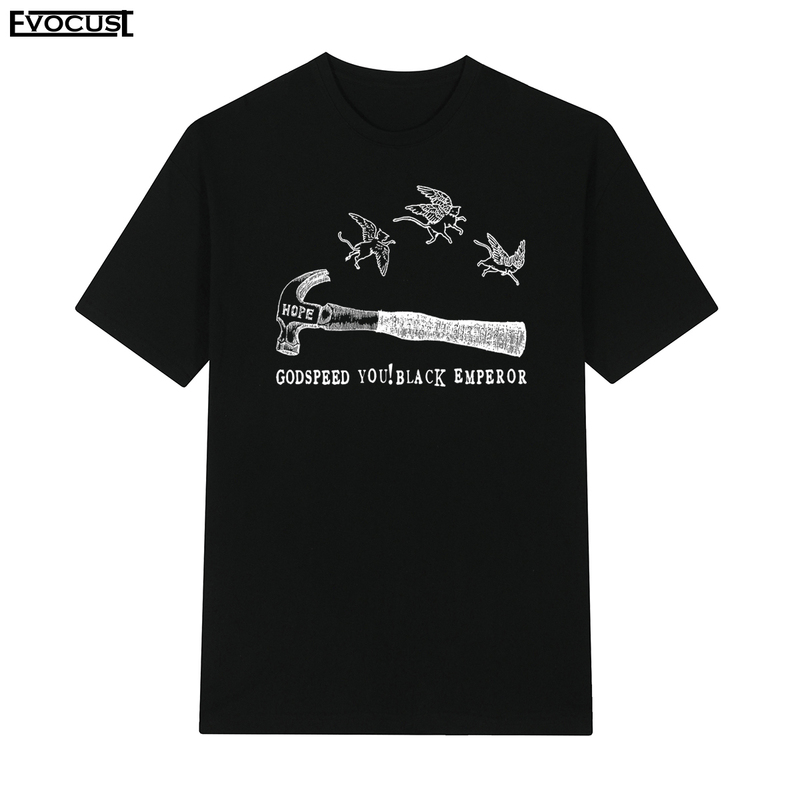 Godspeed You Black Emperor Rock Band Retro Short-Sleeved T-Shirt for Men and Women Godspeed You Black Emperor Rock Band Retro Short-Sleeved T-Shirt for Men and Women