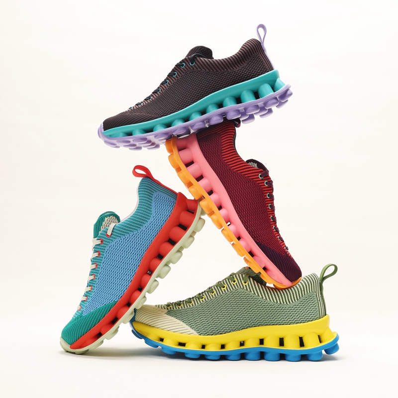 Sunnei Collaboration with Internet Celebrities, Popular Summer New Model, Dopamine Fashion Thick-Soled Sneakers for Girls, Breathable Casual Shoes