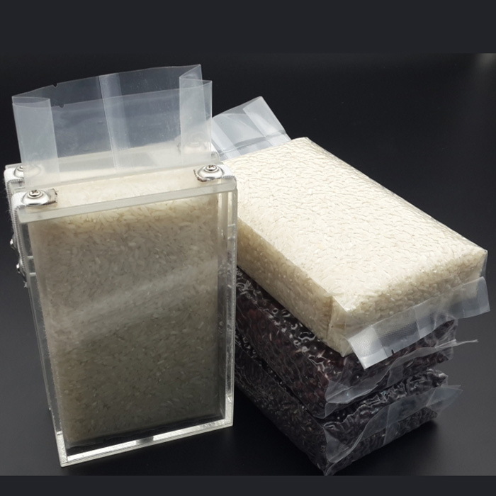 1 jin 5 jin rice vacuum machine rice brick packaging mold 2 jin miscellaneous grain box abrasive with rice bag acrylic