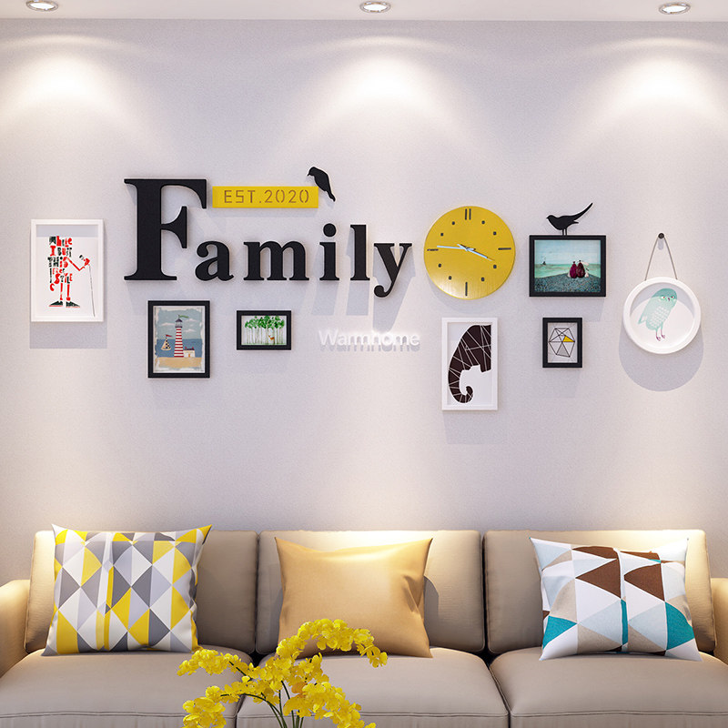 3D Solid Wall Sticker Self-Glued Wallpaper Bedroom Cozy Bedside Living-room Stickup Lovers Room Placement Wall Decoration