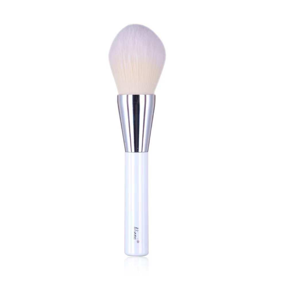 White bristles loose powder brush fiber hair makeup brush white flame honey powder brush powder brush
