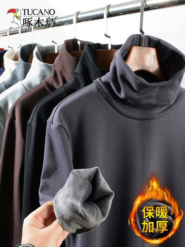 Мужской демисезонный утепленный бархатный удерживающий тепло приятный телу лонгслив