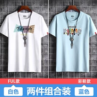 5 групп -белая+цветная обувь синяя