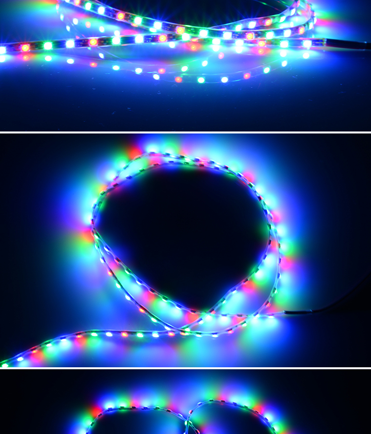 Phụ kiện sửa đổi xe máy WISP 12Vled với bàn đạp nhấp nháy đèn khung xe chạy ngựa không thấm nước trang trí đèn đèn nháy xe máy