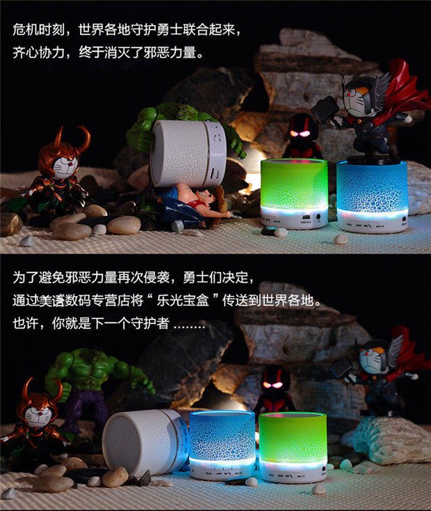 bộ phát wifi tenda f3 Loa không dây Bluetooth Điện thoại di động Máy nghe nhạc Radio Loa siêu trầm Mini Lantern Desktop Loa - Trình phát TV thông minh máy chiếu xiaomi