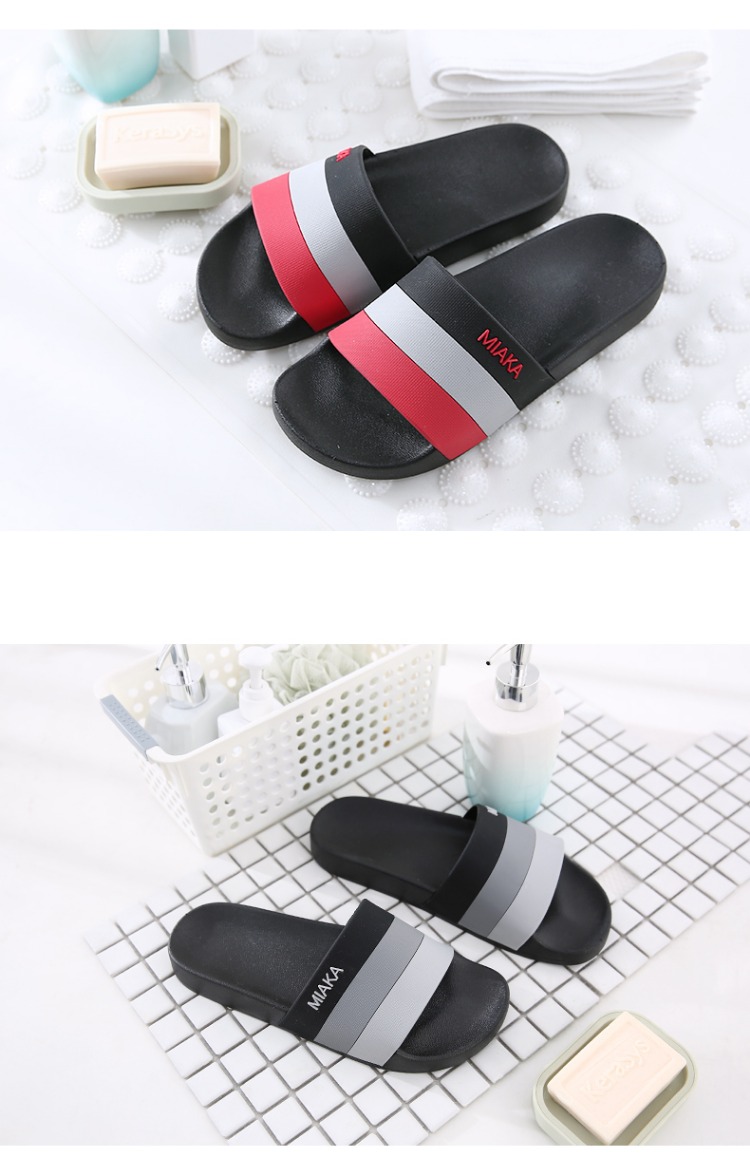 [Mua một tặng một] nữ dép phòng tắm nhà mùa hè nội thất dép trượt vài tắm nặng có đáy và dép dành cho nam giới - Trang chủ dép đi trong nhà mùa đông