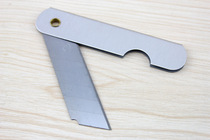 Student pencil sharpener Pencil knife Silver knife Utility knife is sharp