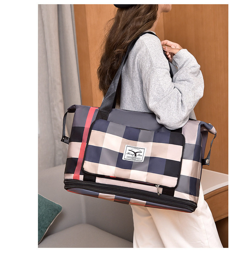 Вместительная и большая портативная сумка для путешествий, сумка через плечо с разделителями, водонепроницаемый чемодан murduras 