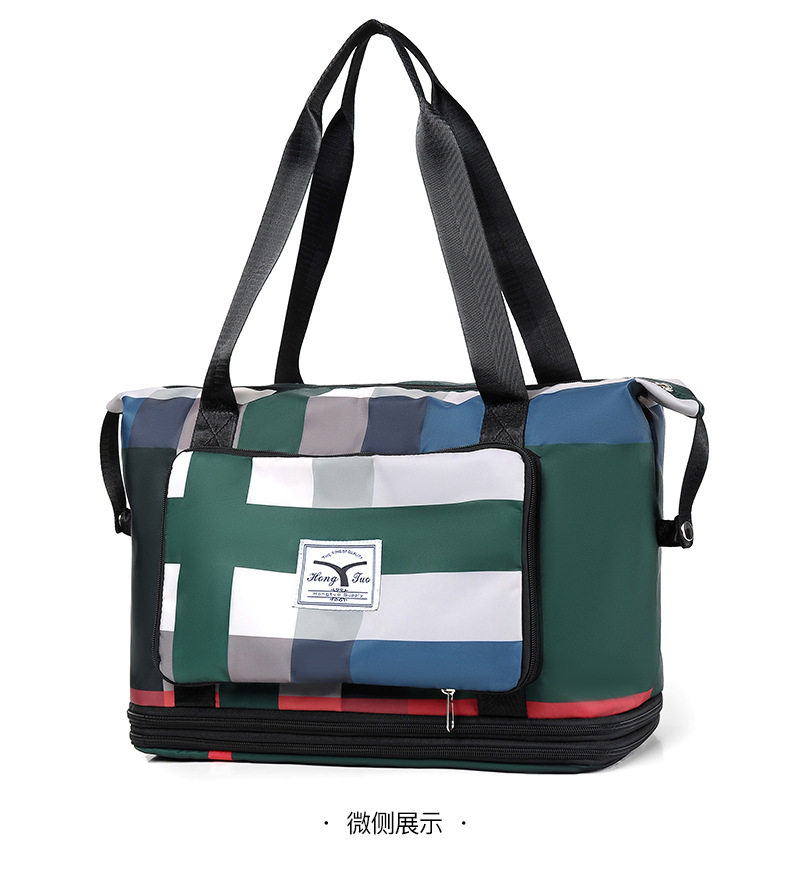 Вместительная и большая портативная сумка для путешествий, сумка через плечо с разделителями, водонепроницаемый чемодан murduras 