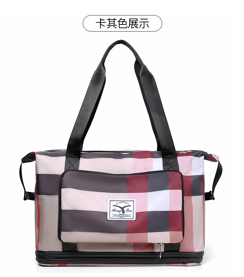 Вместительная и большая портативная сумка для путешествий, сумка через плечо с разделителями, водонепроницаемый чемодан murduras 