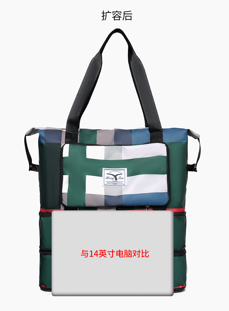 Вместительная и большая портативная сумка для путешествий, сумка через плечо с разделителями, водонепроницаемый чемодан murduras 