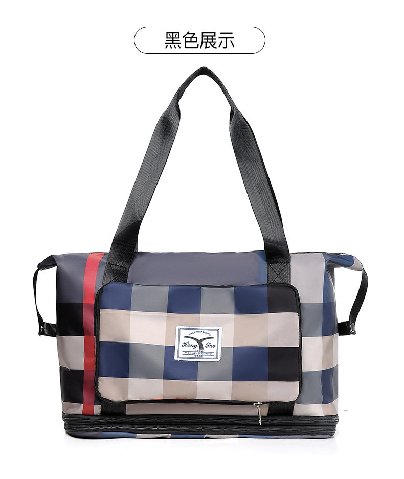 Вместительная и большая портативная сумка для путешествий, сумка через плечо с разделителями, водонепроницаемый чемодан murduras 