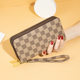 2024 New Long Hand Wallet Women's Fashion Retro Temperament Simple Wallet Card Holder Mom's Grocery Bag