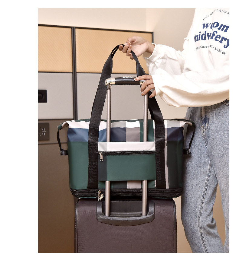 Вместительная и большая портативная сумка для путешествий, сумка через плечо с разделителями, водонепроницаемый чемодан murduras 