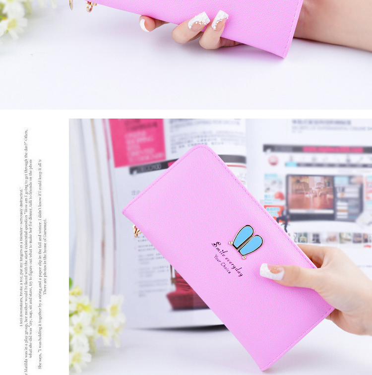 Wallet ladies đoạn dài 2017 mới dây kéo công suất lớn đa chức năng ly hợp túi của phụ nữ điện thoại di động túi ví túi xách bóp cầm tay nam