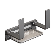 Kitchen pot cover rack wall-mounted cutting board chopping board rack storage artifact free punch bathroom storage rack