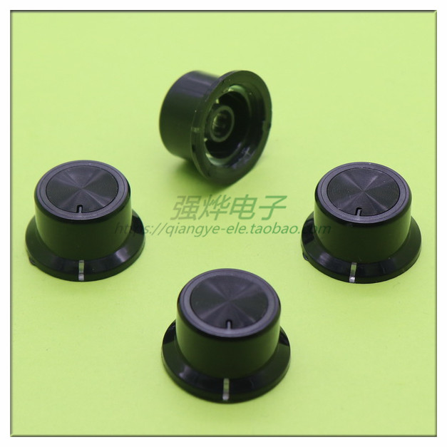 Potential meter hat straw hat type knob cap light transmission knob cap coded switch cap plum shaft knob