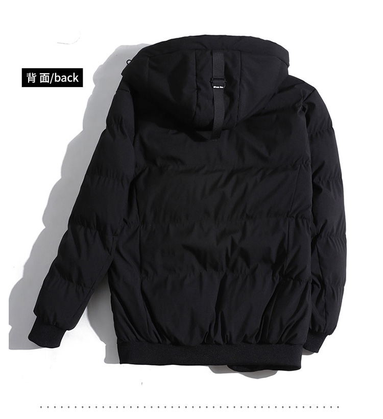 Cotton nam béo mùa đông người yêu khí chất áo khoác nhíp bông nhỏ cộng với phân bón XL quần áo cotton dày áo khoác dù