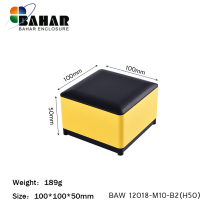 Bahar shell aluminium profile housing DIY meter shell upscale power shell 11018 (H50)