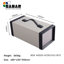High grade metal chassis enclosure BDA40020(W350)BTS device DIY enclosure metal instrument box