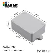 Bahar instrument shell Plastic waterproof box PCB board box Terminal box Security plastic shell BWP10019-A1
