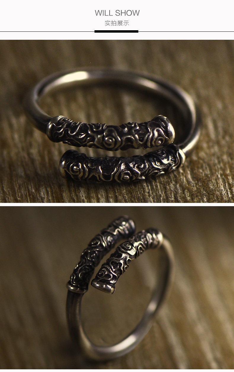 Bague mixte en Argenterie - Ref 3088753 Image 20