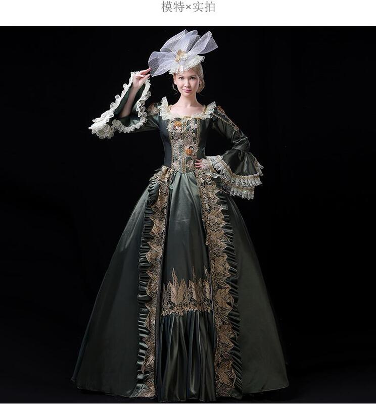 European Style New Women's Performance Costumes, Palace Costumes, Birthday Party Activities, Stage Drama Costumes, Retro European Costumes