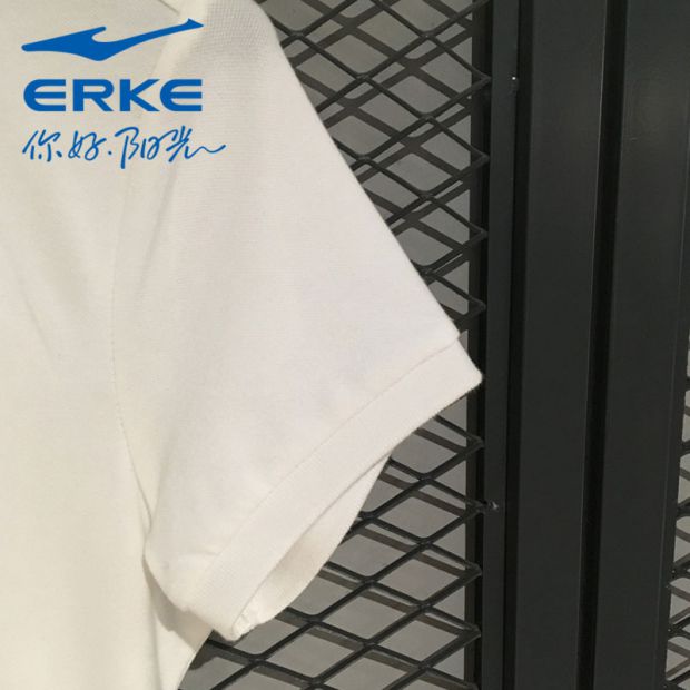 Hongxing Erke chính hãng 2018 hè mới dành cho nữ áo thun ngắn tay thoáng khí áo sơ mi POLO 12218219300 - Áo polo thể thao áo polo aremi