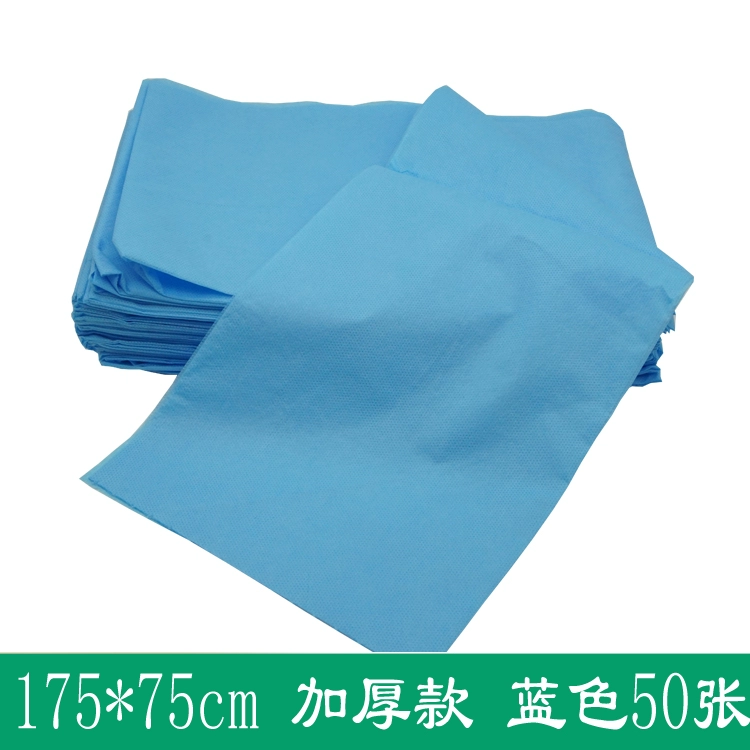Nhiều màu dày dùng một lần không dệt tấm vải lanh giường hình xăm du lịch nệm massage không dính pad khăn trải giường