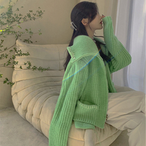 2021 New port Wind retro Han series chic foreign air reduction age gentle wind blouses Temperament Jacket Fur Coat Autumn Winter