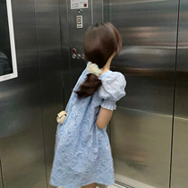 2020 new niche sweet first love Platycodon grandiflorum Super Fairy Doll collar skirt can salt sweet dress female summer