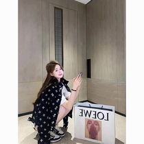 Denim Jacket Woman early spring New 2022 Harbor Wind retro washed up to make old cross printed short jacket