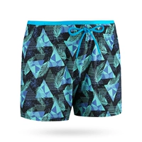 Голубые листья (двойные брюки талию более удобны)