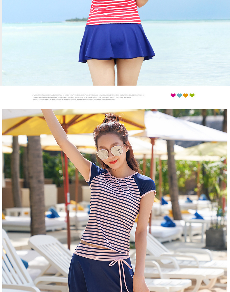 Áo tắm nữ chia bảo thủ bụng sexy mỏng ngực nhỏ áo tắm sinh viên thể thao nữ áo tắm suối nước nóng 	đồ bơi 2 mảnh quần