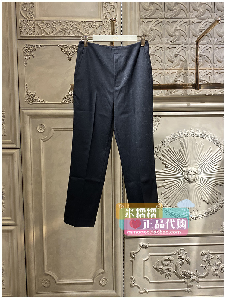 Spot 1RH1065070 Oshili 2020 spring counter solid color casual trousers 1B 769