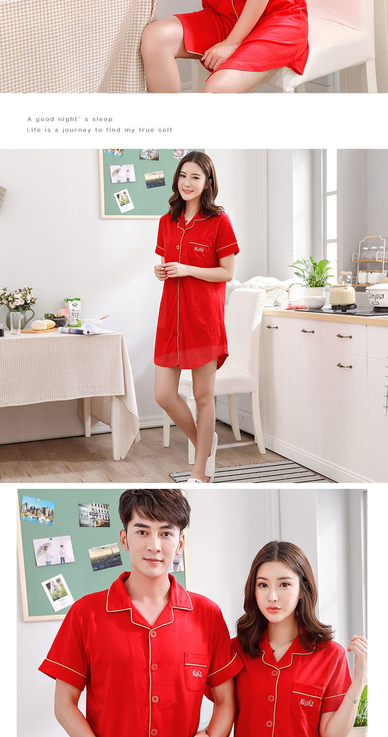 Pyjama mixte en Coton à manche courte - Ref 3005941 Image 13