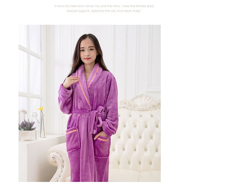 Peignoir jeunesse qy005 - Ref 602342 Image 24