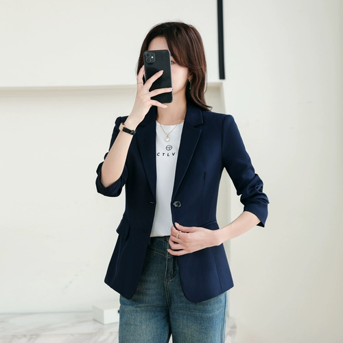 Осенний небольшой пиджак классического кроя, подходит для подростков, яркий броский стиль