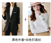 Бархатный белый трикотажный пиджак классического кроя, высокий воротник