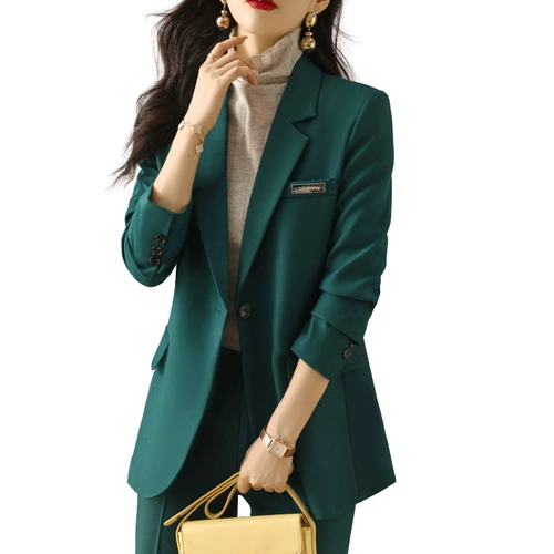 Черная осенняя куртка, классический костюм для отдыха, зимний комбинезон, яркий броский стиль, изысканный стиль, большой размер