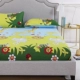 Giường đơn giản màu đơn sắc piece Tấm đơn Simmons nệm trải giường đặt thảm chống trượt 1.2 / 1.5 / 1.8 m Ga chun Everon