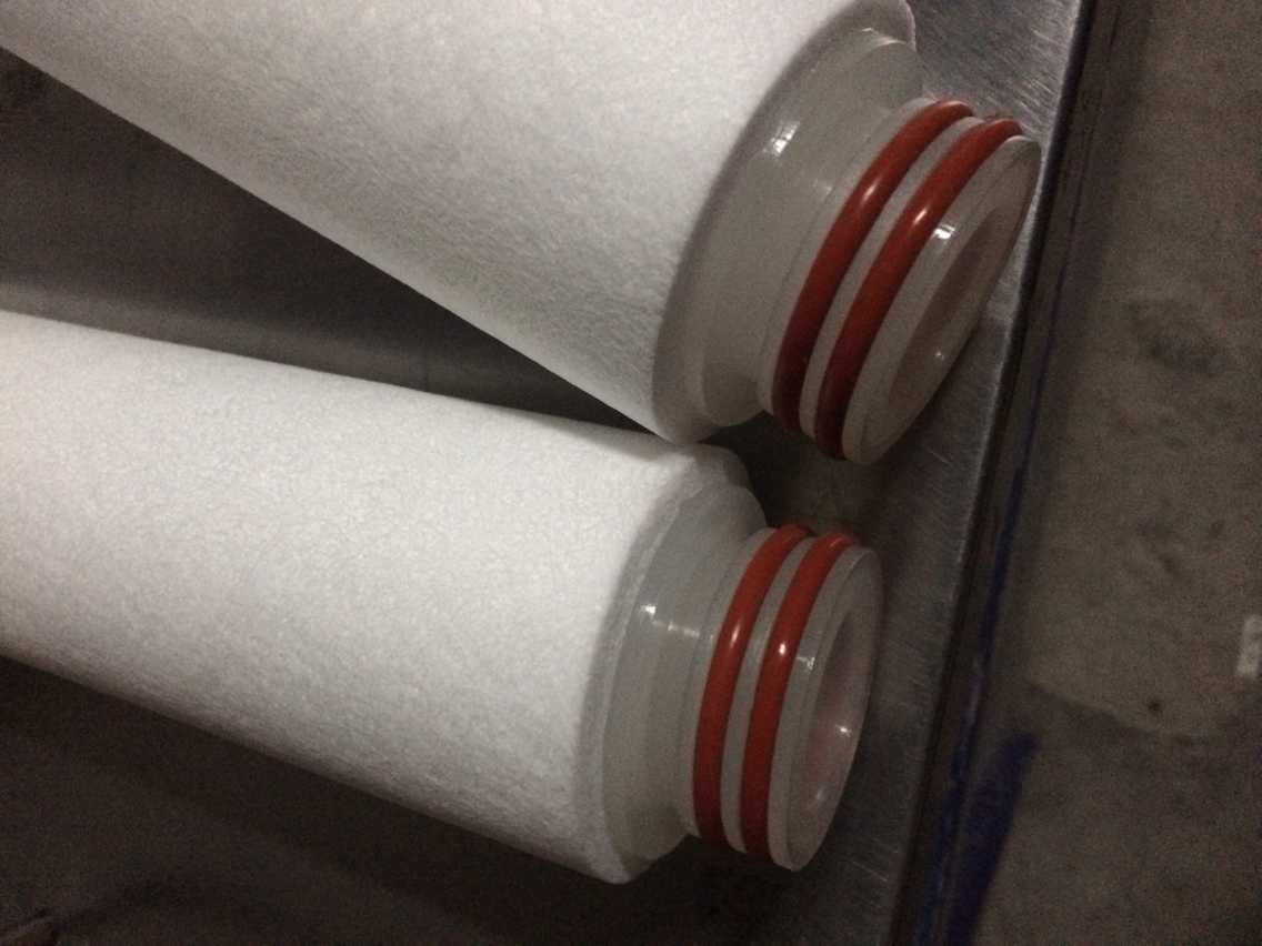 Flat 222 triangular tip socket 30 inch pp melt blown filter core with joint plug-in security filter PP cotton filter