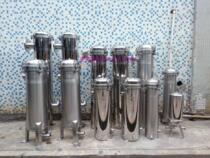 Self-produced stainless steel filtered tap water well water river water recycled water filter element type high precision large flow rate