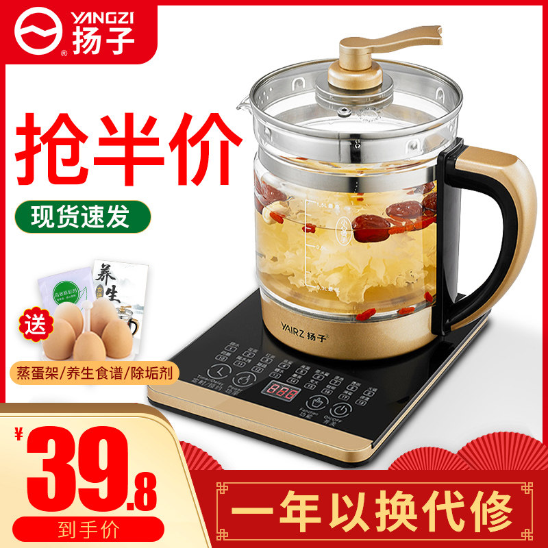 Yangzi health pot automatic household multifunctional electric kettle mini Office small tea cooker health pot
