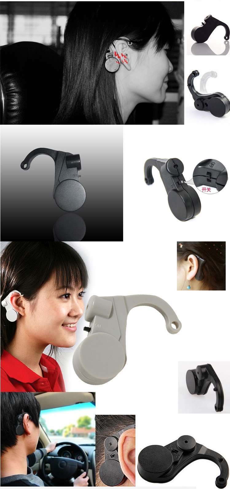 Lái xe ô tô chống ngáy nhắc nhở lái xe đường dài mệt mỏi nhắc nhở cảnh báo chống bẫy lái xe an toàn - Âm thanh xe hơi / Xe điện tử âm thanh xe hơi