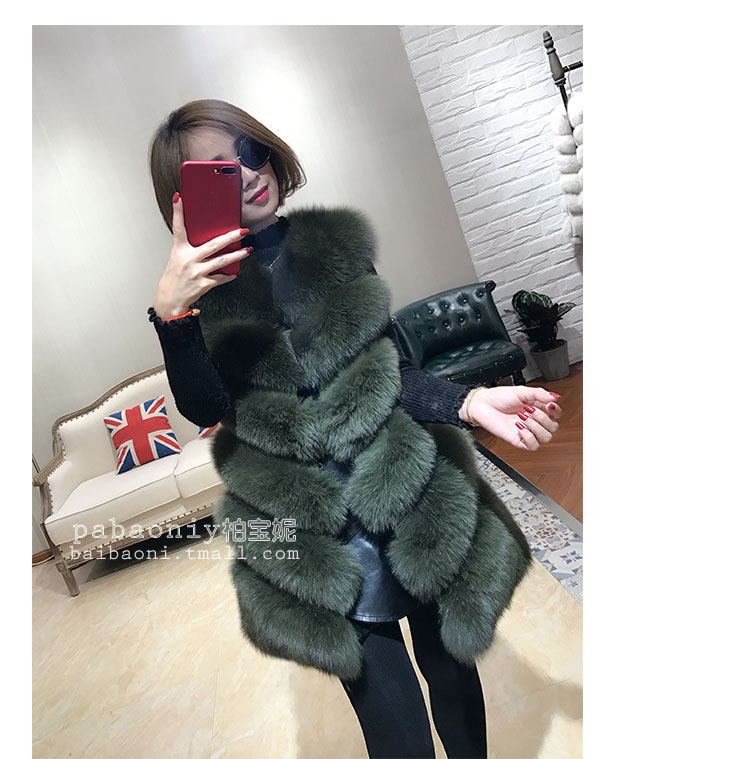 Manteau de fourrure femme PABAONIY    - Ref 3171713 Image 23